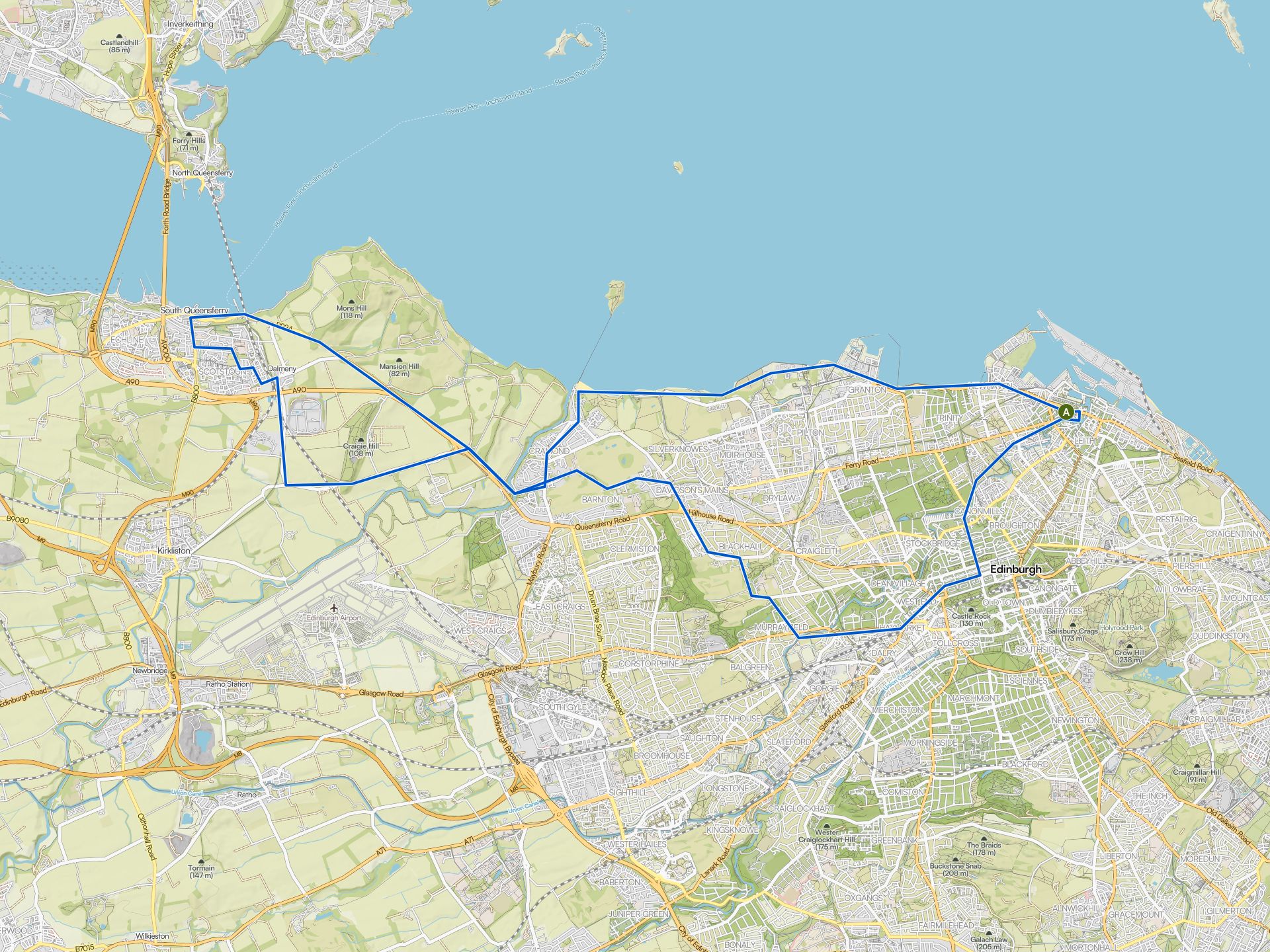 The best road cycling routes around Edinburgh | Komoot